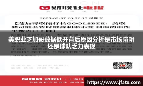 美职业芝加哥数据低开背后原因分析是市场陷阱还是球队乏力表现
